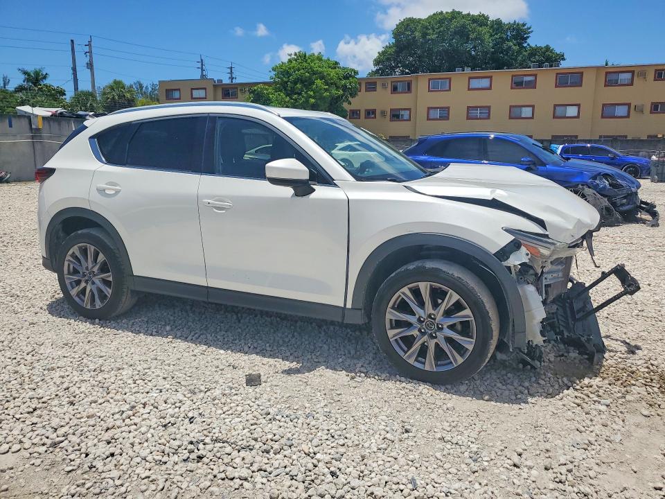 2021 Mazda Cx-5 VIN JM3KFADM4M0303273 COPART salvage auction — FRONT END, Fl - Cert Of Title Slvg Rebuildable, sold $10 on 2026-07-28 (photo 4)