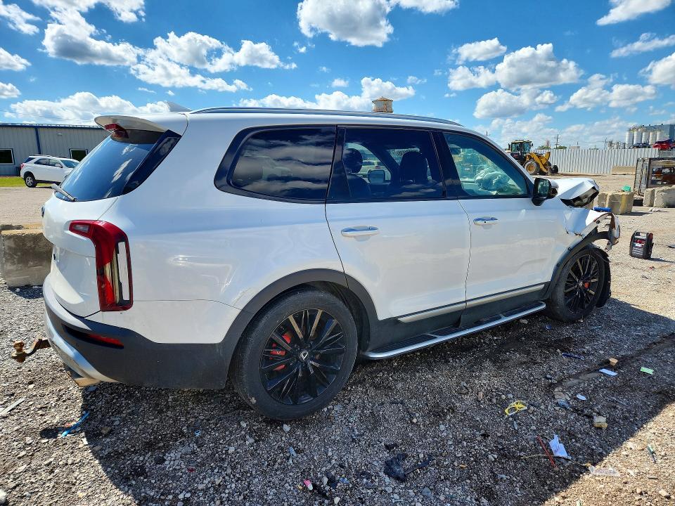 2020 Kia Telluride VIN 5XYP5DHC6LG086032 COPART salvage auction — FRONT END, Mi - Certificate Of Title, sold $6,400 on 2026-07-29 (photo 3)