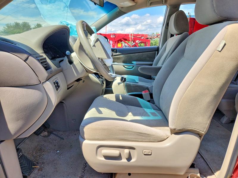 2010 Toyota Sienna VIN 5TDJK4CC5AS029522 COPART salvage auction — FRONT END, CT - CERT OF TITLE-SALVAGE, sold $1,650 on 2026-07-14 (photo 7)