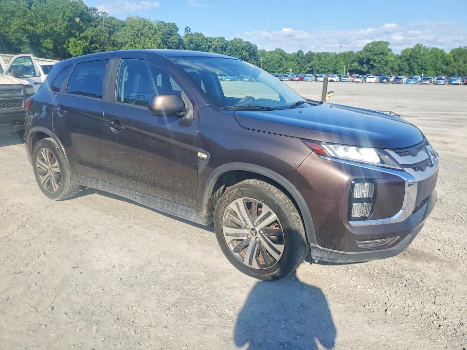 2020 Mitsubishi Outlander VIN JA4AP3AU9LU019222 COPART salvage auction — REAR END, Nc - Dealer Only Clean Title (P), sold $3,950 on 2026-07-29 (photo 4)