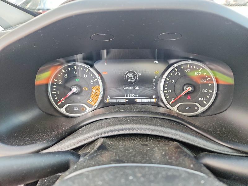 2019 Jeep VIN ZACNJBC18KPJ95844 COPART salvage auction — FRONT END, In - Cert Of Title-Salvage Title, sold $3,300 on 2026-08-21 (photo 9)