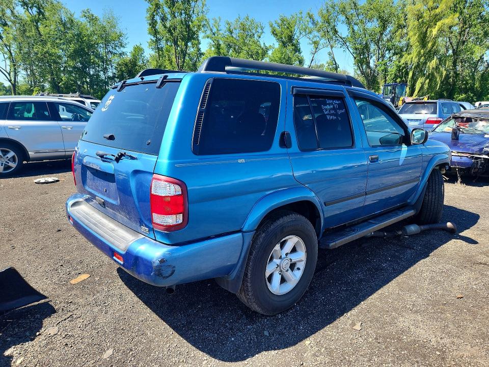 2003 Nissan Pathfinder VIN JN8DR09Y93W815240 COPART salvage auction — FRONT END, CT - CERT OF TITLE-SALVAGE, sold $450 on 2026-07-10 (photo 3)