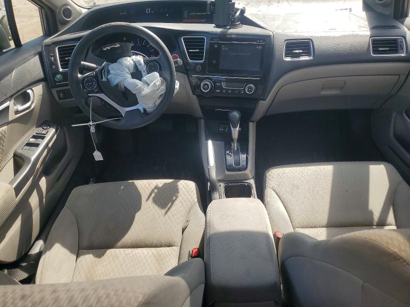2015 Honda Civic VIN 19XFB2F85FE035226 COPART salvage auction — FRONT END, Mo - Salvage Certificate Of Title, sold $850 on 2026-07-10 (photo 8)