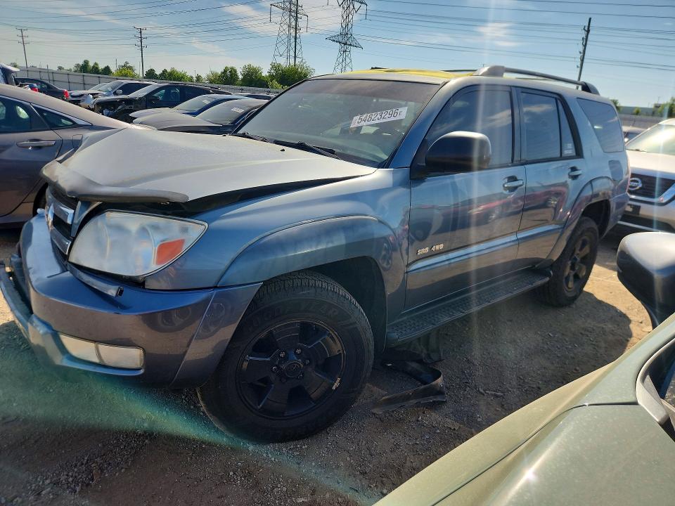 2005 Toyota 4runner VIN JTEBU14R758042679 COPART salvage auction — FRONT END, Il - Salvage Certificate, sold $2,550 on 2026-07-23 (photo 1)