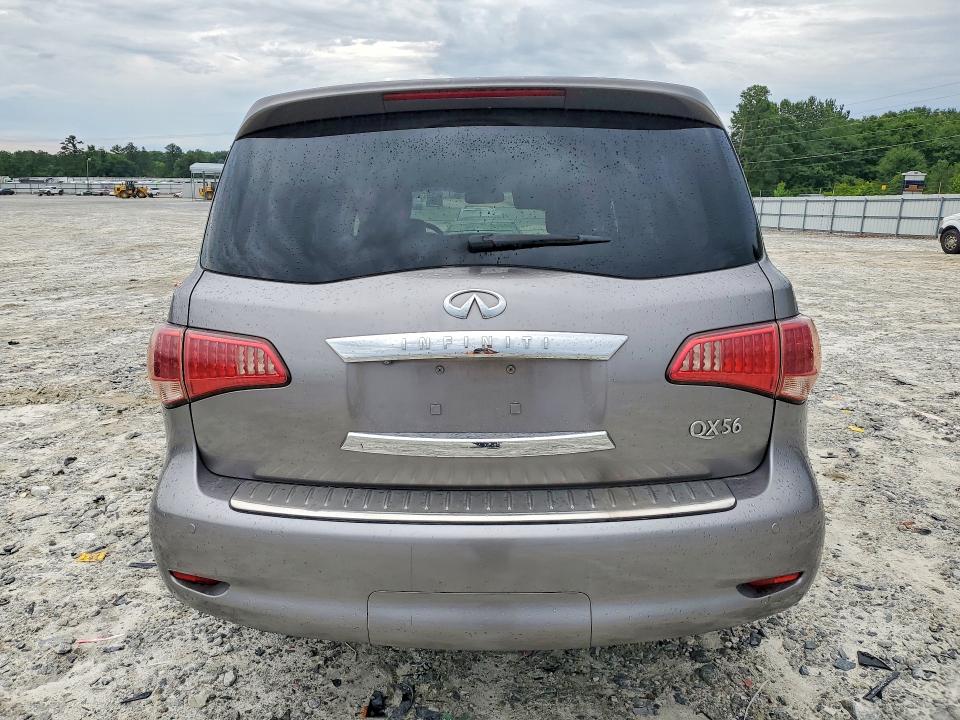 2012 Infiniti Qx56 VIN JN8AZ2NF7C9515245 COPART salvage auction — SIDE, Ga - Cert Of Title-Salvage, sold $2,150 on 2026-07-08 (photo 6)