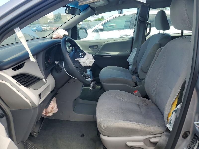 2016 Toyota Sienna VIN 5TDZK3DC3GS698201 COPART salvage auction — FRONT END, Salvage Title, sold $1,650 on 2026-07-14 (photo 7)