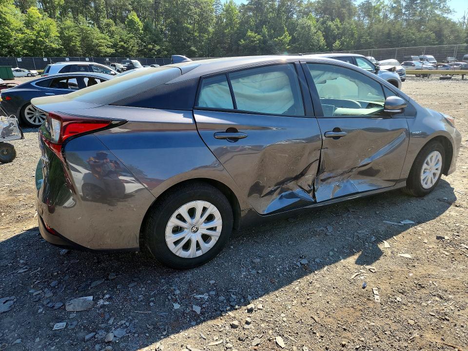 2022 Toyota Prius VIN JTDKAMFU1N3174656 COPART salvage auction — SIDE, MD - CERT OF SALVAGE < 75% DAMAGE, sold $5,800 on 2026-07-21 (photo 3)