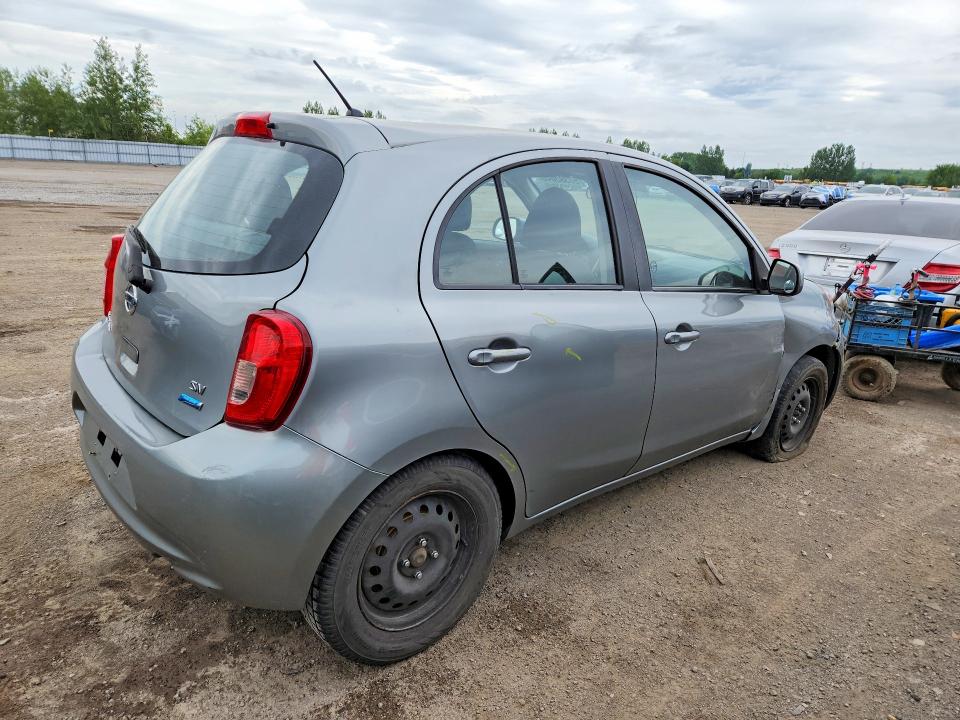 2015 Nissan Micra VIN 3N1CK3CP7FL268821 COPART salvage auction — SIDE, On - Permit No Brand - Unfit, sold $475 on 2026-07-07 (photo 3)