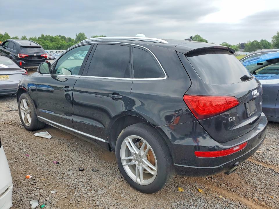 2013 Audi Q5 VIN WA1LFAFP0DA009331 COPART salvage auction — FRONT END, FL - CERTIFICATE OF TITLE, sold $925 on 2026-07-02 (photo 2)