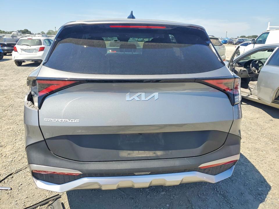 2023 Kia Sportage VIN KNDPU3AF7P7132309 COPART salvage auction — FRONT END, Ca - Salvage Certificate, sold $6,600 on 2026-07-14 (photo 6)