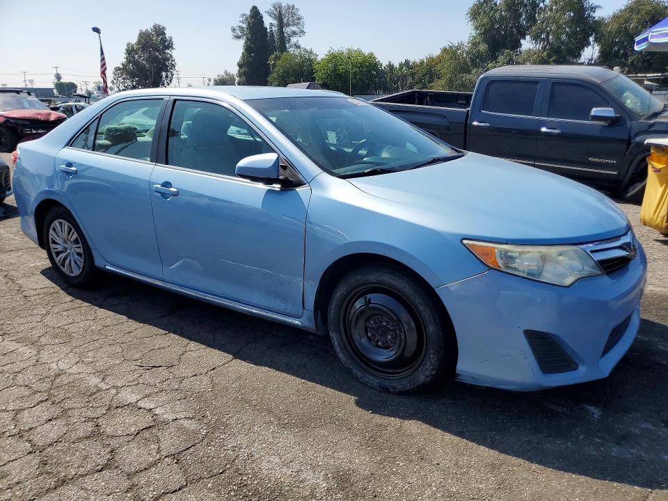 2012 Toyota Camry VIN 4T4BF1FK6CR229450 COPART salvage auction — SIDE, Ca - Salvage Certificate, sold $1,850 on 2026-07-04 (photo 4)