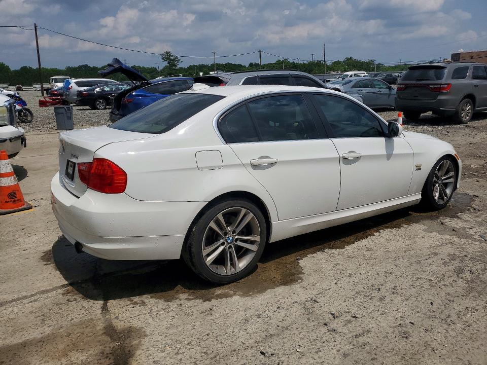 2011 BMW 3er VIN WBAPL5C59BA920312 COPART salvage auction — FRONT END, Nj - Cert Of Title-Salvage, sold $225 on 2026-07-27 (photo 3)
