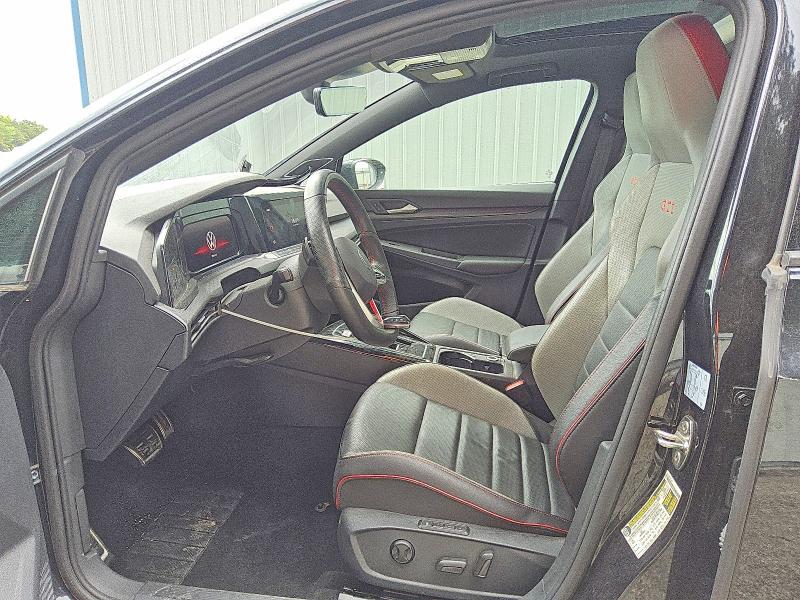 2024 Volkswagen Gti VIN WVW3A7CD6RW129663 COPART salvage auction — FRONT END, GA - CERTIFICATE OF TITLE, sold $12,200 on 2026-07-09 (photo 7)