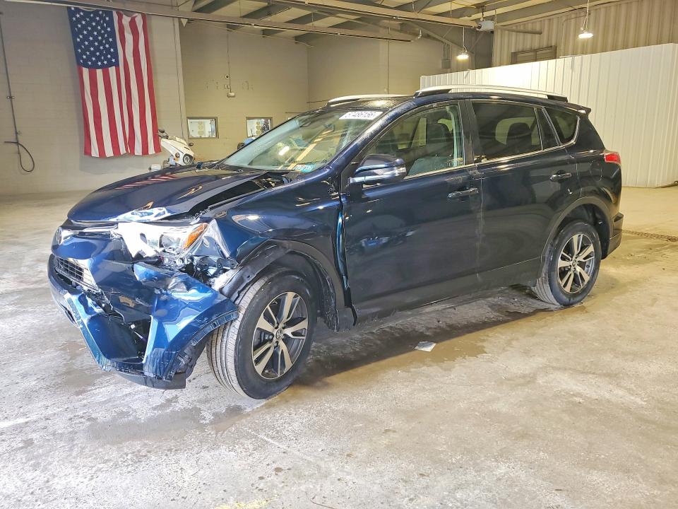 2018 Toyota Rav 4 VIN JTMRFREVXJJ251022 COPART salvage auction — FRONT END, Pa - Certificate Of Salvage, sold $7,700 on 2026-07-22 (photo 1)