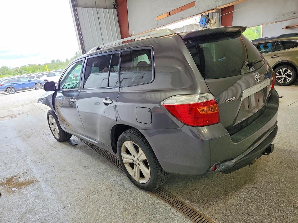 2008 Toyota Highlander VIN JTEES42AX82099435 COPART salvage auction — SIDE, WV - SALVAGE CERTIFICATE, sold $125 on 2026-07-27 (photo 2)