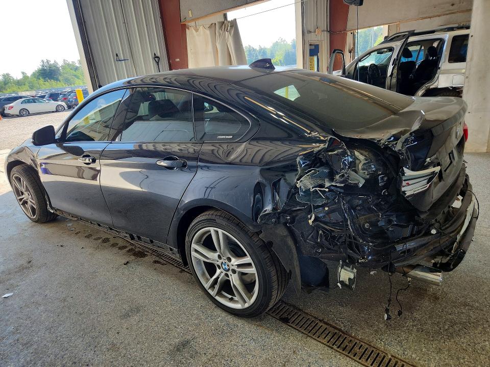 2019 BMW VIN WBA4J7C55KBM74657 COPART salvage auction — REAR END, Ny - Mv-907A Salvage Certificate, sold $175 on 2026-07-27 (photo 2)