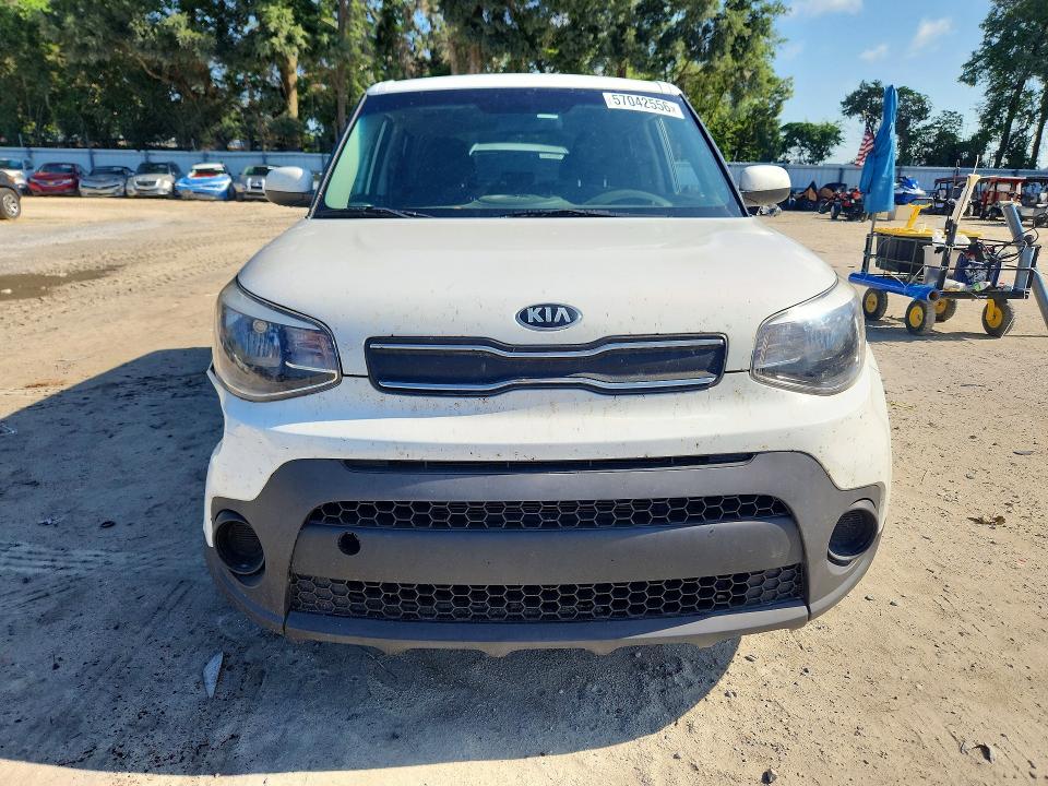 2017 Kia Soul VIN KNDJN2A20H7478679 COPART salvage auction — FRONT END, Fl - Cert Of Title Slvg Rebuildable, sold $1,450 on 2026-07-14 (photo 5)
