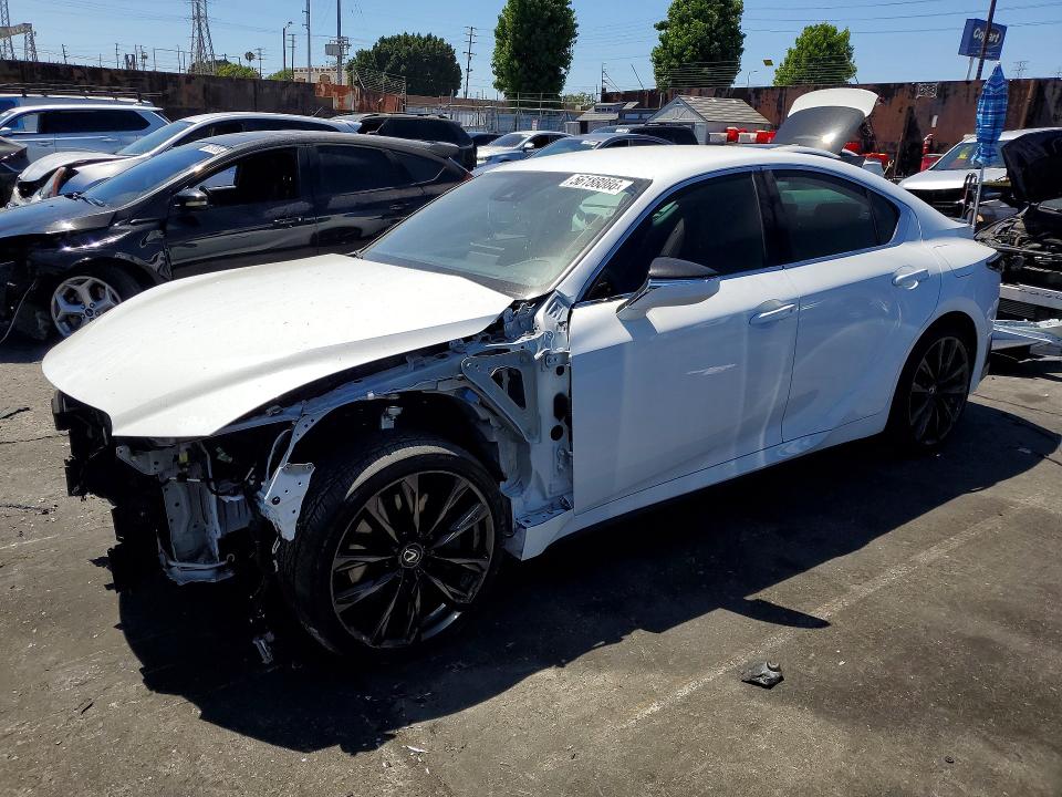 2025 Lexus Is VIN JTHBA1D25S5135342 — COPART salvage auction photo