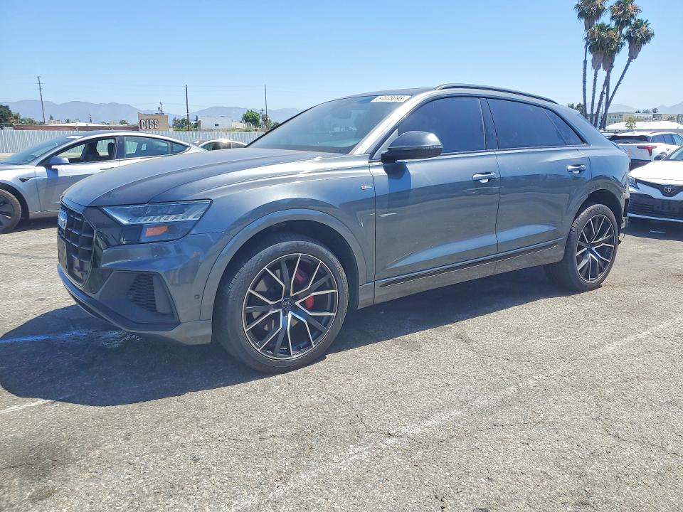 2019 Audi Q8 VIN WA1EVAF19KD020086 COPART salvage auction — REAR END, Ca - Salvage Certificate, sold $12,700 on 2026-07-28 (photo 1)
