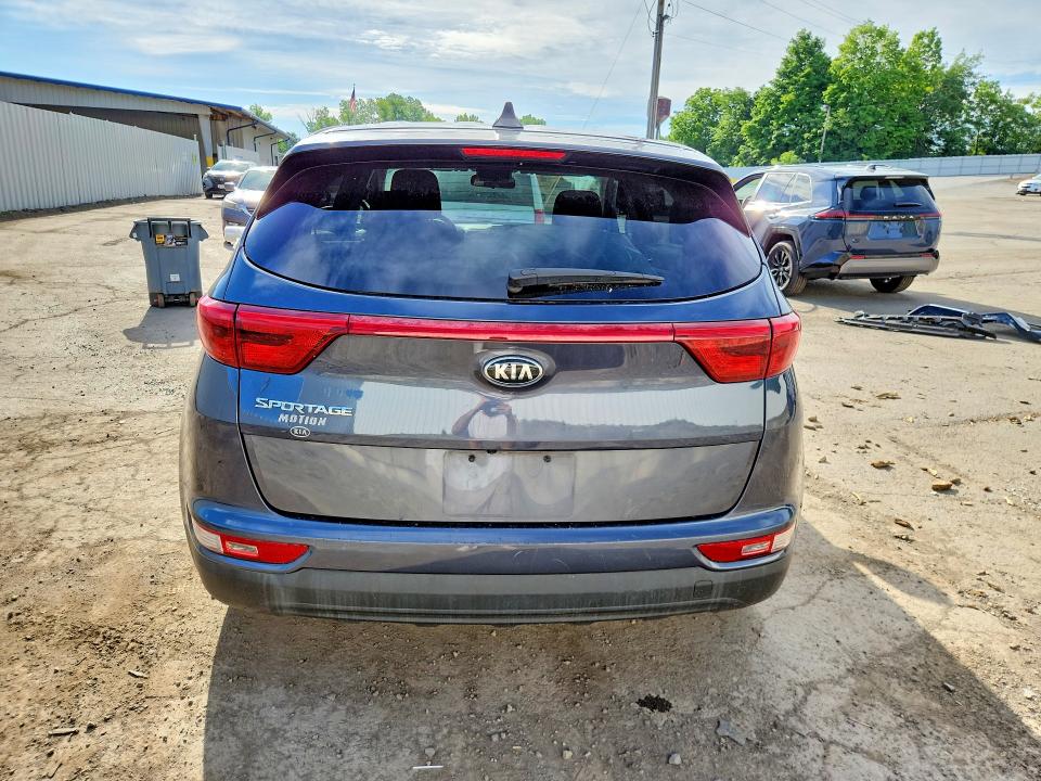 2019 Kia Sportage VIN KNDPMCAC2K7583937 COPART salvage auction — FRONT END, Nj - Cert Of Title-Salvage, sold $1,800 on 2026-07-30 (photo 6)