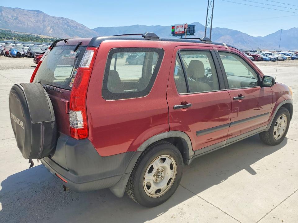 2005 Honda Cr-v VIN JHLRD685X5C019839 COPART salvage auction — FRONT END, Ut - Salvage Certificate, sold $725 on 2026-07-06 (photo 3)