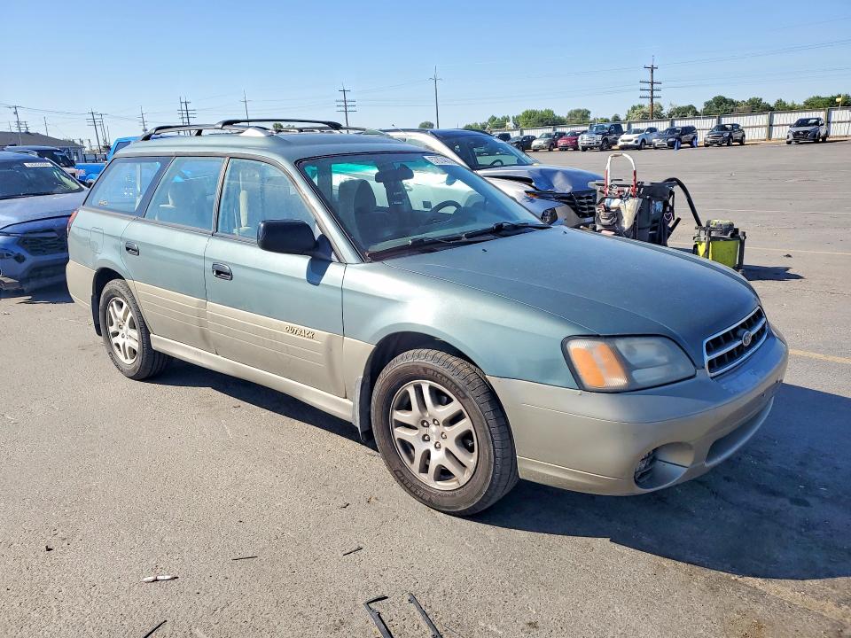 2000 Subaru LEGACY VIN 4S3BH6654Y7632204 COPART salvage auction — FRONT END, ID - CERTIFICATE OF TITLE, sold $90 on 2026-07-02 (photo 4)