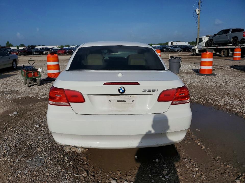 2010 BMW 3er VIN WBAWL1C54AP493007 COPART salvage auction — FRONT END, Tx - Salvage Vehicle Title, sold $250 on 2026-07-23 (photo 6)