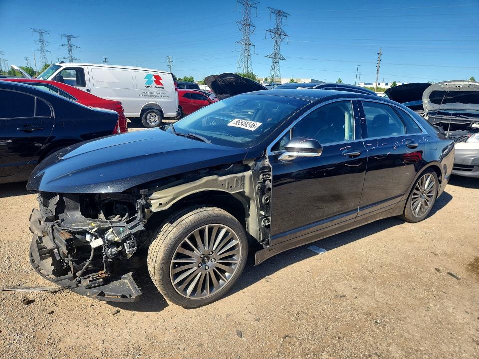 2014 Lincoln Mkz VIN 3LN6L2LU6ER825555 COPART salvage auction — FRONT END, Il - Salvage Certificate, sold $775 on 2026-07-09 (photo 1)