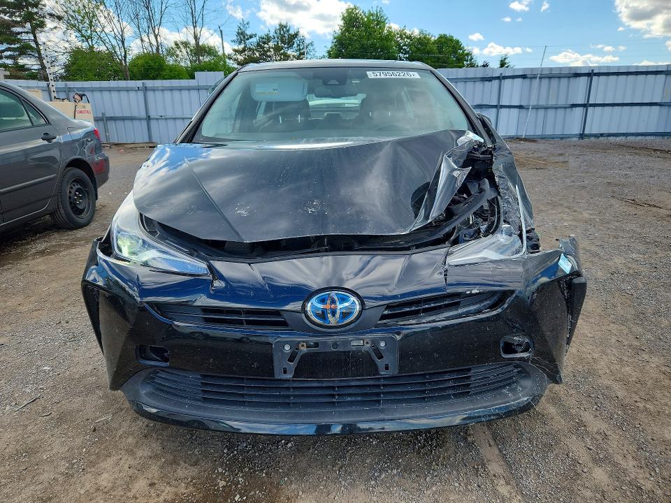 2019 Toyota Prius VIN JTDKARFU3K3086054 COPART salvage auction — FRONT END, On - Permit Salvage, sold $5,200 on 2026-07-14 (photo 5)
