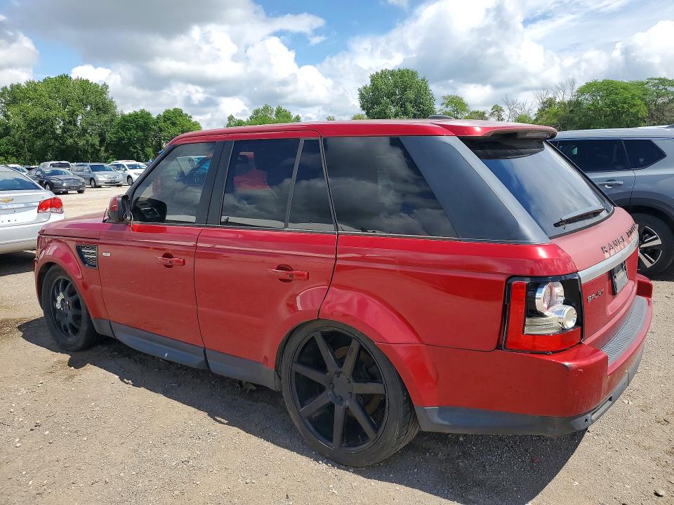 2012 Land rover Range rover sport VIN SALSK2D41CA757962 COPART salvage auction — MECHANICAL, Ia - Certificate Of Title, sold $375 on 2026-07-06 (photo 2)