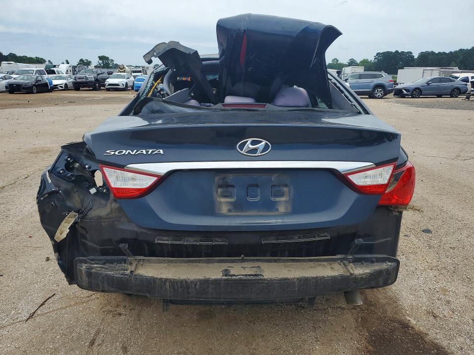 2013 Hyundai VIN 5NPEB4AC5DH691177 COPART salvage auction — REAR END, Tx - Salvage Vehicle Title, sold $225 on 2026-07-27 (photo 6)