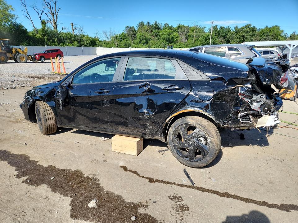 2026 Hyundai Elantra VIN KMHLM4DGXTU222375 COPART salvage auction — REAR END, Wi - Cert Of Title-Salvage Vehicle (P), sold $1,300 on 2026-07-08 (photo 2)