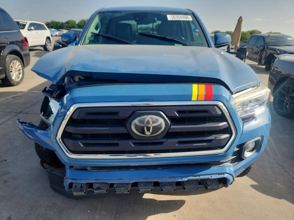 2019 Toyota Tacoma VIN 3TMAZ5CN6KM097283 COPART salvage auction — FRONT END, Tx - Salvage Vehicle Title, sold $13,100 on 2026-07-09 (photo 5)