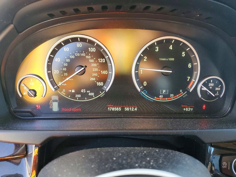 2015 BMW X5 VIN 5UXKR0C55F0K66482 COPART salvage auction — UNDERCARRIAGE, Ca - Salvage Certificate, sold $1,650 on 2026-07-20 (photo 9)