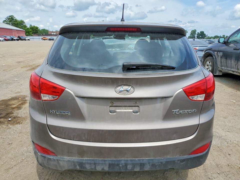 2012 Hyundai Tucson VIN KM8JT3AB5CU535847 COPART salvage auction — FRONT END, On - Permit No Brand - Unfit, sold $725 on 2026-07-23 (photo 6)