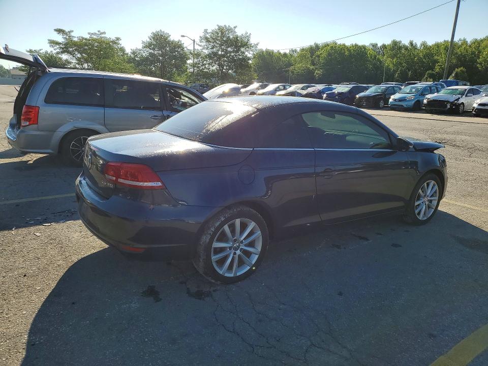2012 Volkswagen Eos VIN WVWBW7AH7CV005384 COPART salvage auction — FRONT END, Ky - Cert Of Title-Salvage, sold $775 on 2026-07-09 (photo 3)