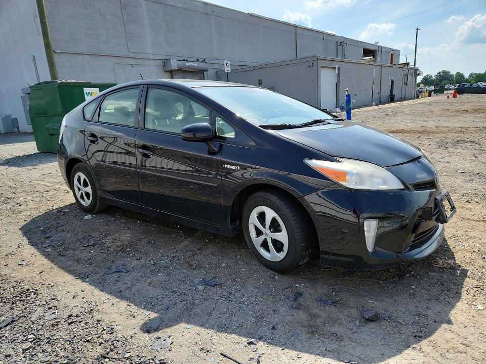 2012 Toyota Prius VIN JTDKN3DU1C5467329 COPART salvage auction — FRONT END, Va - Cert Of Title - Salvage, sold $2,100 on 2026-07-08 (photo 4)