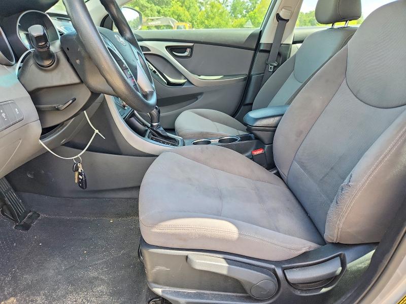 2015 Hyundai Elantra VIN KMHDH4AE0FU419300 COPART salvage auction — FRONT END, Fl - Cert Of Title Slvg Rebuildable, sold $325 on 2026-07-21 (photo 7)