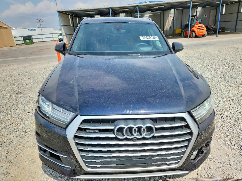 2019 Audi Q7 VIN WA1VAAF71KD014931 COPART salvage auction — FRONT END, Co - Public - Salvage Title, sold $10,800 on 2026-07-14 (photo 5)