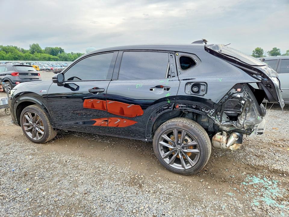2025 Acura Adx VIN 3HDSA2H5XSM704660 COPART salvage auction — REAR END, Nj - Cert Of Title-Salvage, sold $8,100 on 2026-07-28 (photo 2)