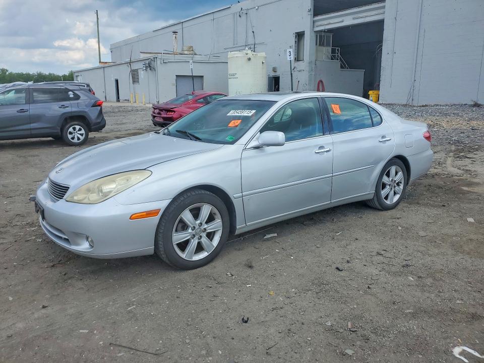 2005 Lexus ES VIN JTHBA30G755113604 COPART salvage auction — FRONT END, Va - Certificate Of Title, sold $550 on 2026-07-22 (photo 1)
