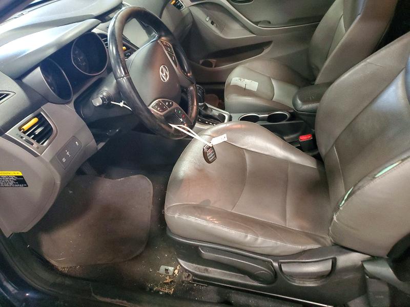 2014 Hyundai Elantra VIN KMHDH6AH2EU026564 COPART salvage auction — FRONT END, Mi - Certificate Of Title, sold $400 on 2026-07-17 (photo 7)