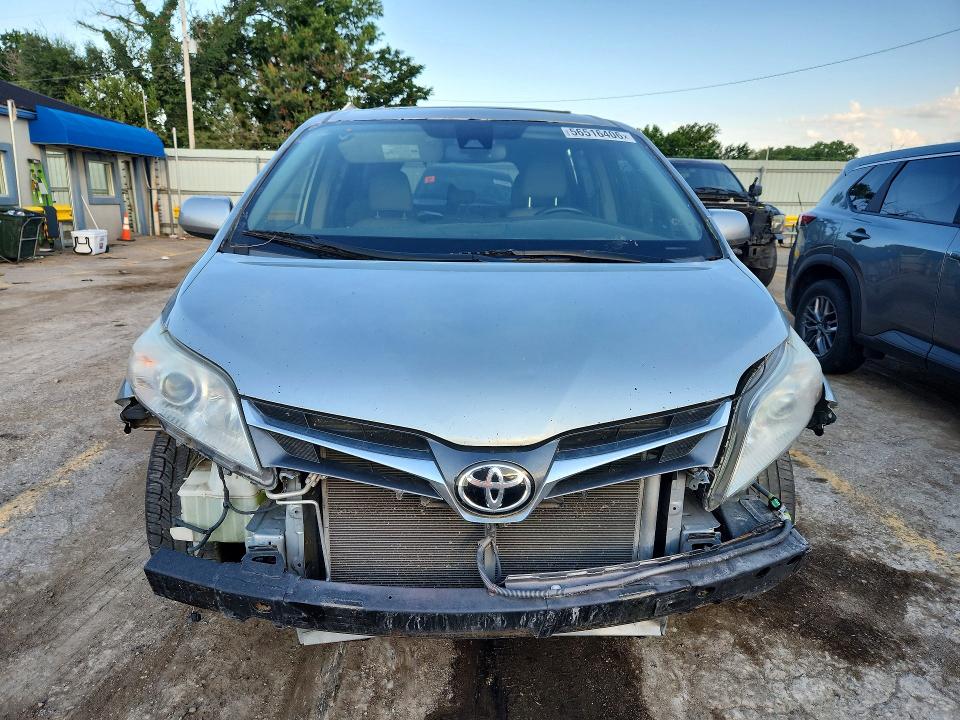 2020 Toyota Sienna VIN 5TDYZ3DC2LS075007 COPART salvage auction — FRONT END, Ks - Cert Of Title-Salvage, sold $5,000 on 2026-07-20 (photo 5)