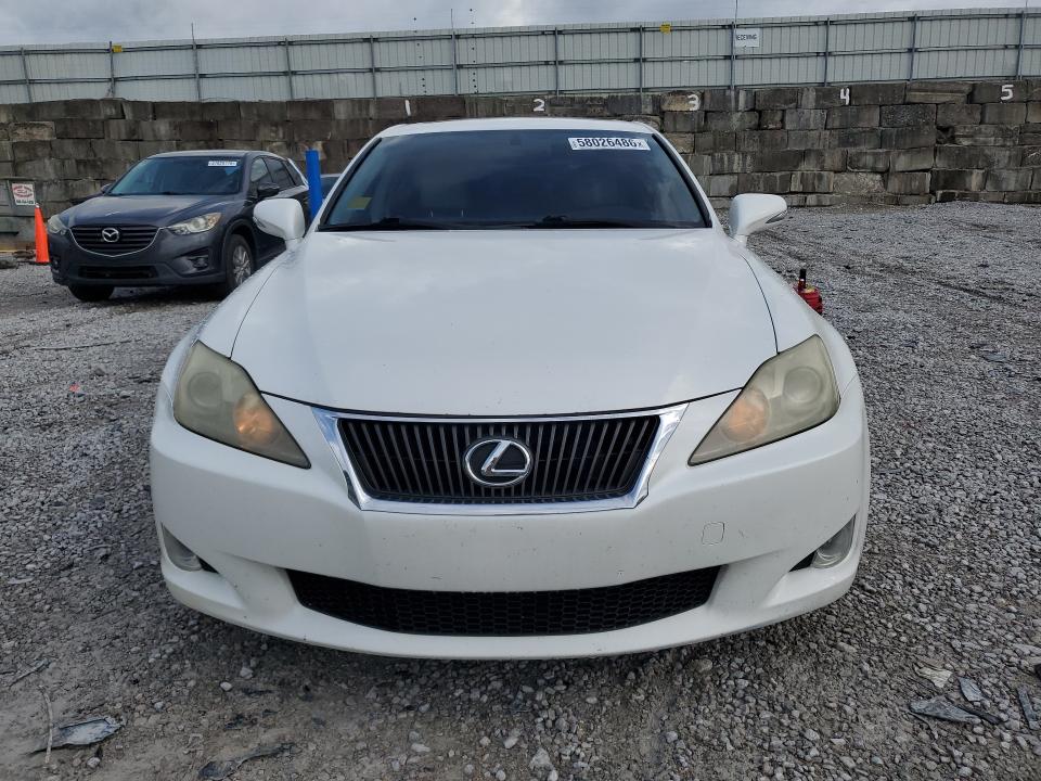 2009 Lexus Is VIN JTHCK262692027988 COPART salvage auction — REAR END, OH - CERT OF TITLE-SALVAGE, sold $625 on 2026-07-31 (photo 5)