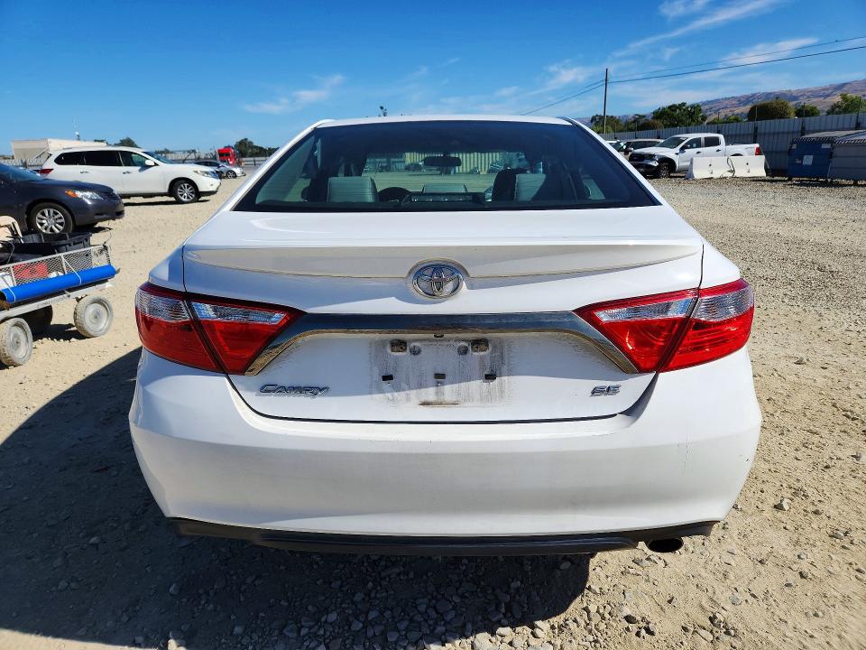 2016 Toyota Camry VIN 4T1BF1FK2GU210202 COPART salvage auction — FRONT END, CA - SALVAGE CERTIFICATE, sold $1,650 on 2026-07-09 (photo 6)