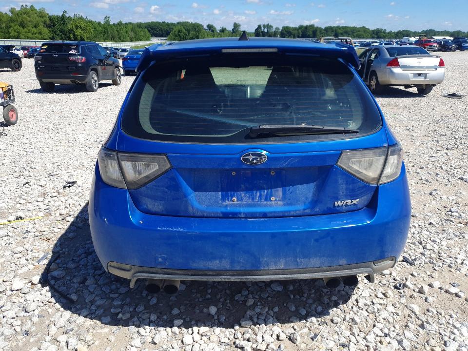 2012 Subaru Wrx VIN JF1GR7E61CG235826 COPART salvage auction — FRONT END, Mi - Certificate Of Title, sold $1,750 on 2026-07-23 (photo 6)