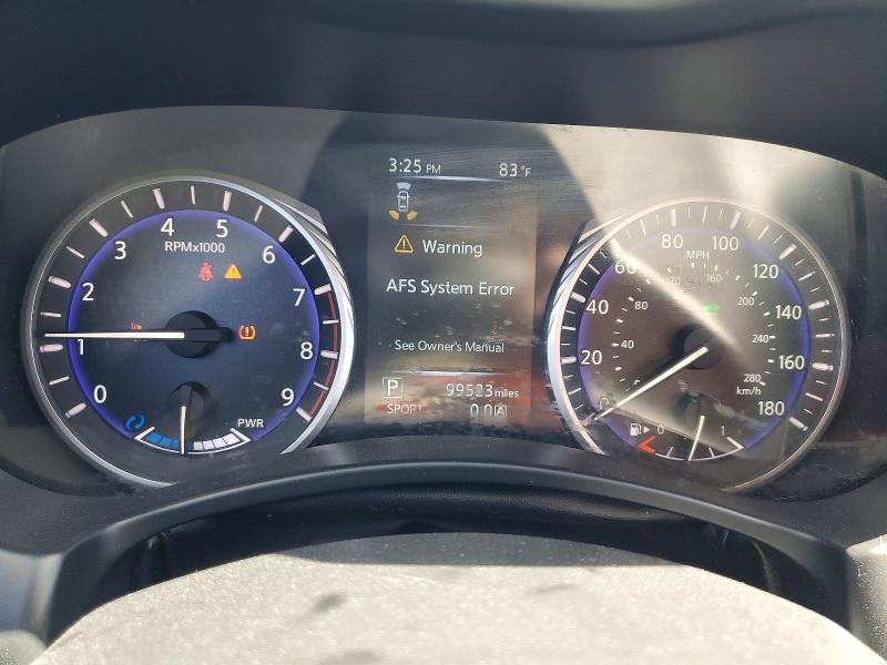 2014 Infiniti Q50 VIN JN1AV7AP5EM692205 COPART salvage auction — SIDE, Ca - Salvage Certificate, sold $1,050 on 2026-07-15 (photo 9)