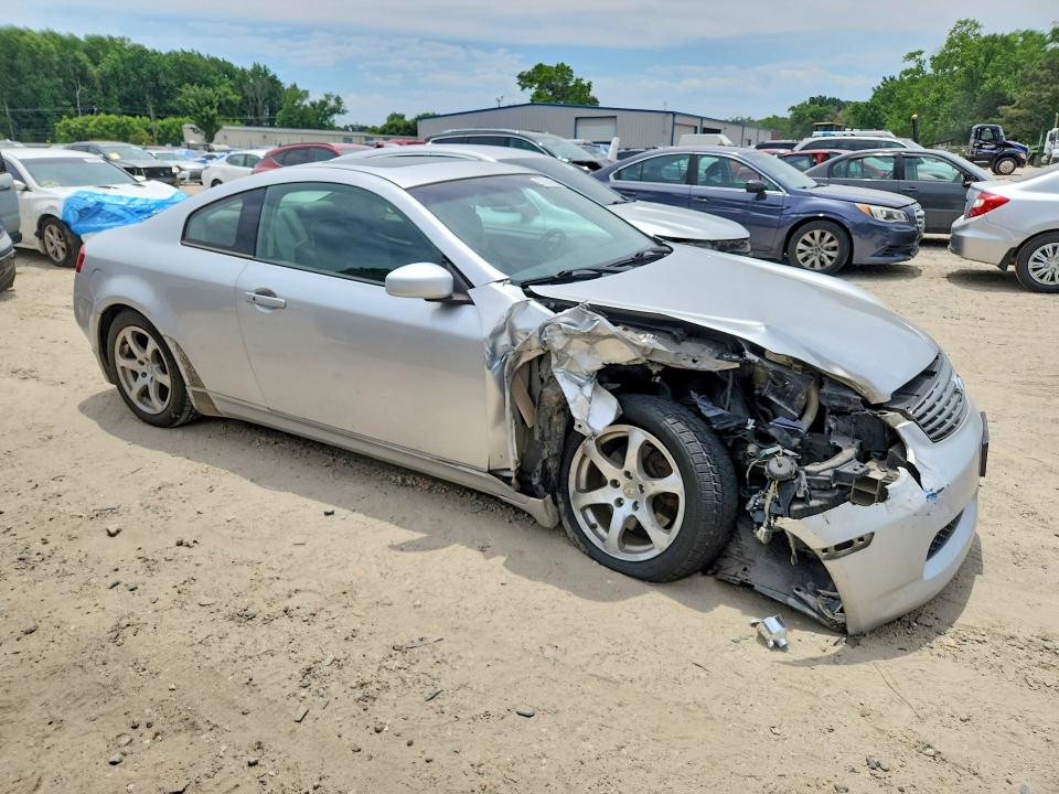 2007 Infiniti G35 VIN JNKCV54E37M906839 COPART salvage auction — FRONT END, VA - CERT OF TITLE - SALVAGE, sold $400 on 2026-07-28 (photo 4)