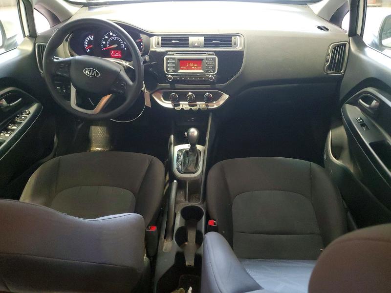 2016 Kia Rio VIN KNADM4A35G6562857 COPART salvage auction — REAR END, Pa - Certificate Of Salvage, sold $1,050 on 2026-07-08 (photo 8)