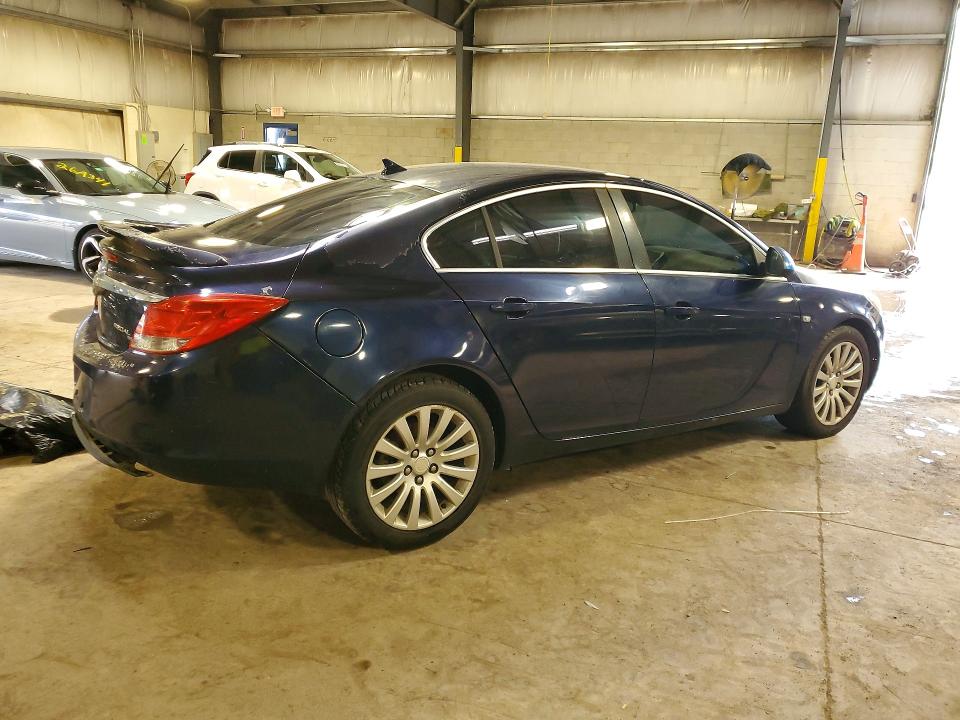 2011 Buick Regal VIN 2G4GN5EC9B9173973 COPART salvage auction — UNDERCARRIAGE, Pa - Certificate Of Salvage, sold $475 on 2026-07-06 (photo 3)